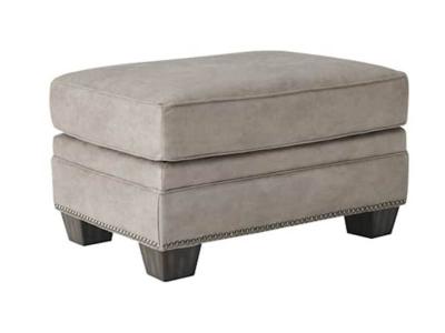 Ashley Olsberg Ottoman with Corner-Blocked Frame - 4870114