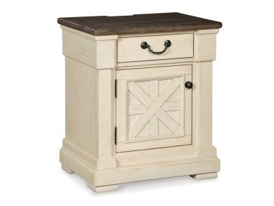 Ashley Furniture Bolanburg One Drawer Night Stand B647-191 Two-tone