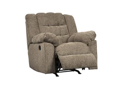 Ashley Furniture Workhorse Rocker Recliner 5840125 Cocoa