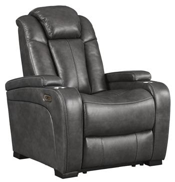 Ashley Furniture Turbulance PWR Recliner/ADJ Headrest 8500113C Quarry