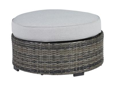 Ashley Furniture Calworth Ottoman with Cushion P458-814 Beige