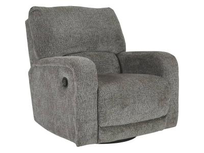 Ashley Wittlich Swivel Glider Recliner In Slate - 5690161