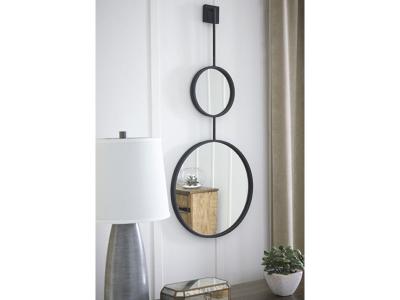 Ashley Furniture Brewer Accent Mirror A8010166 Black