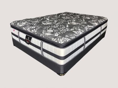 Foam Encased with Nano Coil Single Size Mattress - Pearl