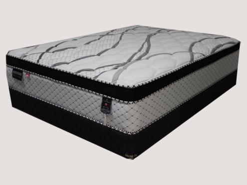 One side 4" Euro top Style Mattress - Crown Royal (Plush)