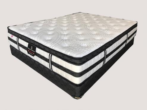 Foam Encased Tri Zone Pocket Coil  Real Euro Top Style Double Size Mattress - Spinal Care