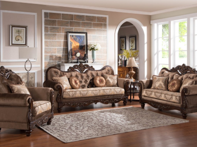 Traditional Sofa Set - T 007